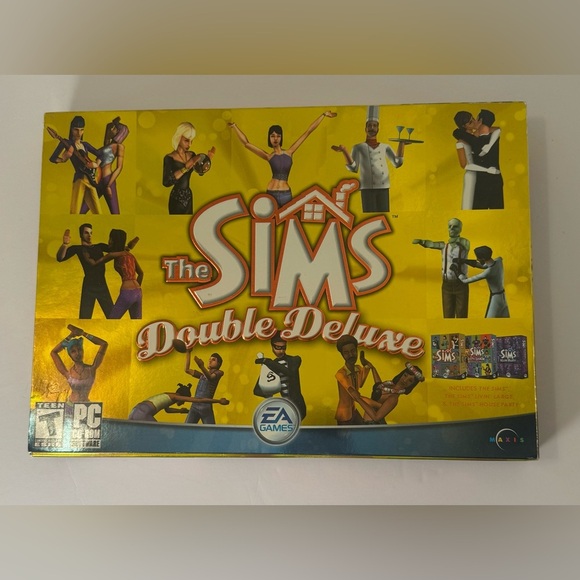 The Sims: Double Deluxe 2003 Maxis Electronic Arts Life Sim CD-ROM PC Game - Picture 2 of 4